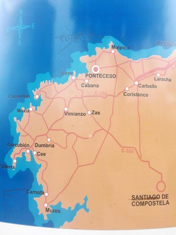 Terra Do Mar Atico Nuevo En Costa Da Morte, Camino De Los Faros Ponteceso Εξωτερικό φωτογραφία